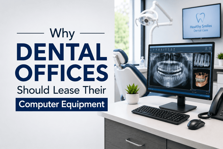 Why Dental Offices Should Lease Their Computer Equipment