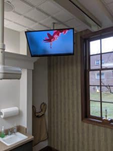 dental practice hardware - tv screen