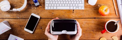 virtual reality headset - business technology